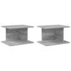 vidaXL Nachttisch 2 pcs Graues Sonoma 40 x 30 x 25 cm Holzwerkstoff 891179 Bild 2