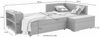 COLLECTION AB Ecksofa John L-Form, mit Bettfunktion, Bettkasten und integriertem Regal Bild 3