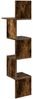 vidaXL Wandregal Wandhalterung Raucheiche 32 x 21 x 107 cm 8012136 Bild 5