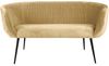 Leitmotiv Sofa Majestic Velvet Latte Brown LM2020LB Bild 1