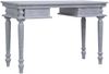 Schreibtisch 115 x 50 x 78 cm Massivholz Mahagoni, Anzahl Schubladen: 2 [337084] Bild 5