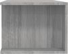 vidaXL TV-Schrank mit LED-Leuchten Grau Sonoma 135x39x30 cm 815694 Bild 5