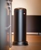 Wesco 'Big Baseboy 30' Abfalleimer, Stahlblech, 30 Liter, Schwarz Bild 5