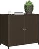 vidaXL Gartenschrank Braun 83x45x76 cm Poly Rattan 365544 Bild 4