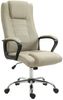 Schreibtischstuhl 62 x 76 x 110-119 cm, Polyester in Leinenoptik, höhenverstellbar, Beige, 1 Stück Bild 4