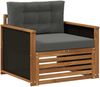 vidaXL Outdoor Mittelsofa Natur 3438931 Bild 2