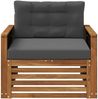 vidaXL Outdoor Mittelsofa Natur 3438931 Bild 3