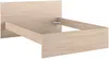 Vente-unique - VELONA Bett Holz, Platte Beige - B 193,6 cm x H 82,6 cm x L 164,4 cm Bild 3