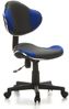hjh OFFICE 633000 Kinderdrehstuhl Bürostuhl KIDDY GTI-2 grau blau, Kinderdrehstuhl für Schulanfänger, kindgerechte Ausführung, ergonomischer Kinderschreibtischstuhl, Kinderbürostuhl höhenverstellbar, Jugendstuhl Bild 3