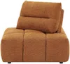 Vente-unique - APOLIU Sessel Stoff Rot - B 113 cm x H 93 cm x L 113 cm Bild 3