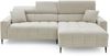 Wohnlandschaft >Stanislaw< elektr. Sitztiefenverstellung, Cord taupe - 256x100x180cm (BxHxT) Bild 4