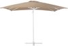 Ampelschirm 250 x 250 x 235 cm sandbeige weiß MONZA Bild 4