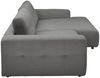 KAWOLA Sofa MIKA Ecksofa Cord grau Longchair rechts 86 x 167 x 276 cm Bild 5