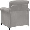 vidaXL 1-Sitzer Sofa Hellgrau 88 x 83 x 95 cm Samt 42033925 Bild 5