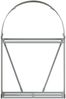 vidaXL Kaminholzunterstand Braun 80x45x120 cm Verzinkter Stahl 364569 Bild 4