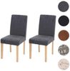 MCW Esszimmerstuhl Littau-s-2 (Set, 2 St), 2er-Set, Rutschfest durch Kunststoffuntersatz, Komfortable Polsterung Bild 2