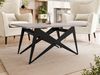 2-in-1 Couchtisch und Esstisch Xorkol (Farbe: Schwarz / Cashmere) Bild 2