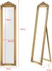 Standspiegel Arezzo 160x40 cm Gold [en. casa] Bild 5