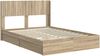 vidaXL Bettgestell mit Stauraum und Kopfteil Sonoma-Eiche 160 x 200 cm 3414367 Bild 4