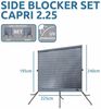 yourGEAR Sonnensegel your GEAR Capri Side Blocker Set - 2x winddurchlässige Seitenwand Bild 2