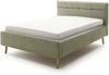 Stauraumbett >Lotte mit BK< Liegefläche 140x200cm, grün, Stellmaß: 161x105x222cm (BxHxT) Bild 3