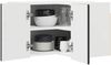 vidaXL Wand-Eckschrank PORTO Schwarz 57 x 57 x 40 cm Holzwerkstoff 885306 Bild 3