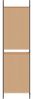 vidaXL 5-teiliger Raumteiler Beige 250 x 180 cm Stoff 42039217 Bild 5