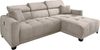 Jockenhöfer Gruppe Ecksofa Cremona L-Form, B: 263 cm, mit 30 cm elektr. Sitztiefenverstellung, 140kg Belastbarkeit je Sitz, Kopfteilverstellung & USB-Anschluss Bild 2