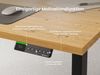 Desktopia Pro X - Elektrisch höhenverstellbarer Schreibtisch / Ergonomischer Tisch mit Memory-Funktion, Eiche Echtholz, Gestell Weiß, 160x80 cm Bild 2