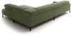 KAWOLA Sofa DELIA Ecksofa Cord olivgrün Recamiere rechts 74 x 219 x 276 cm Bild 5