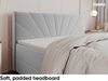 MEBLINI Boxspringbett JOHN 180x200 cm mit Bettkasten - H3P/Hellgrau Samt Polsterbett - Doppelbett mit Topper & Taschenfederkern-Matratze Bild 5