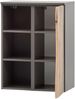 Waschbeckenunterschrank >Kaprun< (B/H/T: 60x79x35 cm) in graphit aus MDF Bild 5