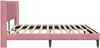 vidaXL Bettrahmen mit Kopfteil Rosa 200 x 200 cm Samt 42027530 Bild 5