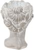 Viana Übertopf Pflanztopf Frauenkopf Shabby Chic Keramik Antik Weiß 15 x 16 x 21 cm Bild 4