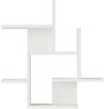 Wandregal Reyna 66x63x15 cm Weiß [en. casa] Bild 3