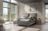 Bonita Boxspringbett grau Eiche MassivholzPolyester 203cm x 192cm x 128cm Bild 2