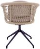 Gartenstuhl Riverton, Rope, Beige, 64 x 78 x 61 cm Bild 3