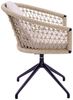 Gartenstuhl Riverton, Rope, Beige, 64 x 78 x 61 cm Bild 2