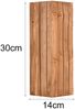 Dreieckige Wandleuchte KARUNI mit Naturholz, Höhe 30cm Bild 4