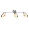 Deckenleuchte LED Wohnzimmer Deckenlampe Deckenstrahler 3 Flammig 762017-3 Bild 2