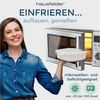Hausfelder Mikrowellenbehälter Mikrowellentopf 2er Set, 2 x 2 Liter, Mikrowellengeschirrr mit Deckell, Mikrowellentopf 2 x 2 L, (2er Set, Set), BPA-freier Kunststoff, mit Dampfventil Bild 4