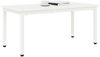 vidaXL Couchtisch Weiß 100 x 50 x 45 cm Massives Kiefernholz 892766 Bild 3