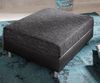 Sofa-Hocker Clovis Schwarz Modul B98 x T83 Kunstleder Sitzhocker Bild 2