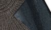 wash+dry by Kleen-Tex Fußmatte DUNE Halfmoon dark grey, halbrund, Höhe: 8 mm, Schmutzfangmatte, rutschhemmend, In- und Outdoor geeignet, waschbar Bild 3