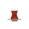 Beykoz 12 Teiliges Teeservice Set, 6x Teegläser, 6x Unterteller aus Glas Transparent Bild 3