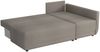 Ecksofa 'Zeles' Cord blau Links Bild 3