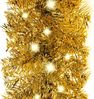 vidaXL Weihnachtsgirlande mit LED 5 m Golden 329201 Bild 3