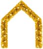 vidaXL Weihnachtsgirlande mit LED 5 m Golden 329201 Bild 2