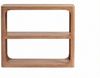 riess-ambiente Konsolentisch ELEMENTS 90cm braun - Mangoholz, Massiv, Stauraum, honey finish, weich (Einzelartikel, 1-St), Regal im Scandi-Retro-Mix - ideal für Wohn- & Schlafzimmer oder Lofts Bild 2