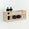 Calicosy Wandregal aus massiver Kiefer - L40 x H15 cm - Helles Holz Bild 2